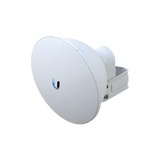 Antena Direccional airFiber X, ideal para enlaces Punto a Punto (PtP), frecuencia 5 GHz (5.1 - 5.9 GHz) de 23 dBi slant 45