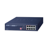 Switch PoE no Administrable, 8 Puertos 10/100/1000 Mbps con 4 Puertos PoE 802.3af/at, Modo Extender Hasta 250 mts