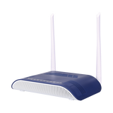 ONU Dual G/EPON con Wi-Fi en 2.4 GHz + 1 puerto SC/APC + 1 puerto LAN Gigabit + 1 puerto LAN Fast Ethernet + 1 puerto FXS + 1 puerto CATV, hasta 300 Mbps vía inalámbrico
