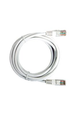 Cable de parcheo UTP Cat6 - 3.0 m - blanco