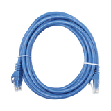 Cable de parcheo UTP Cat6 -   9.84 ft (3 m ) - azul