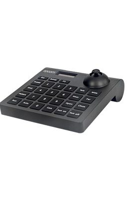 Mini Teclado controlador PTZ con pantalla LCD y joystick altamente resistente