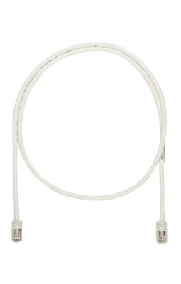 Cable de parcheo UTP Categoría 5e, con plug modular en cada extremo - 1.5 m. - Blanco Mate