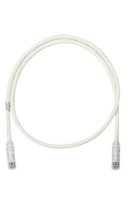 Cable de parcheo UTP Categoría 6, con plug modular en cada extremo - 2 m. - Blanco Mate