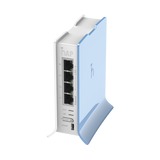 (hAP lite TC) 4 Puertos Fast Ethernet, Wi-Fi 2.4 GHz 802.11 b/g/n y base tipo Torre
