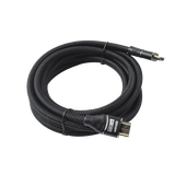 Cable HDMI Ultra-Resistente Redondo de 3m ( 9.8 ft ) Optimizado para Resolución 4K ULTRA HD