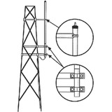 Kit para Montaje Lateral en Torre, Antenas UHF Serie HX Hustler