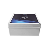 Modulo WIFI LITE con gabinete para uso en Energizadores YONUSA / Aplicación sin costo / Botón de Pánico/ 1 Salida Propósito General