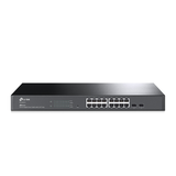 Switch JetStream SDN Administrable 16 puertos 10/100/1000 Mbps + 2 puertos SFP, administración centralizada OMADA SDN