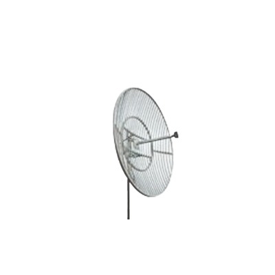 Antena Parabólica de rejilla. Frecuencia 824-896 MHz, 20 dBi de ganancia. Antena Donadora que se utiliza en los amplificadores de señal celular para cubrir comunidades alejadas.