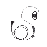 Micrófono de solapa con gancho auricular en forma de D para radios Motorola GP300/SP50/P1225/PRO315/MAGONE/EP450/EP350