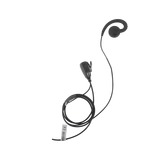 Micrófono de solapa con audífono ajustable al oído para KENWOOD TK3230/3000/3402/3312/3360/3170,NX240/340/220/320/420, TKD240/340