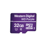 Memoria microSD de 32GB PURPLE, Especializada Para Videovigilancia, 10 VECES MAYOR DURACIÓN, 3 AÑOS DE GARANTIA